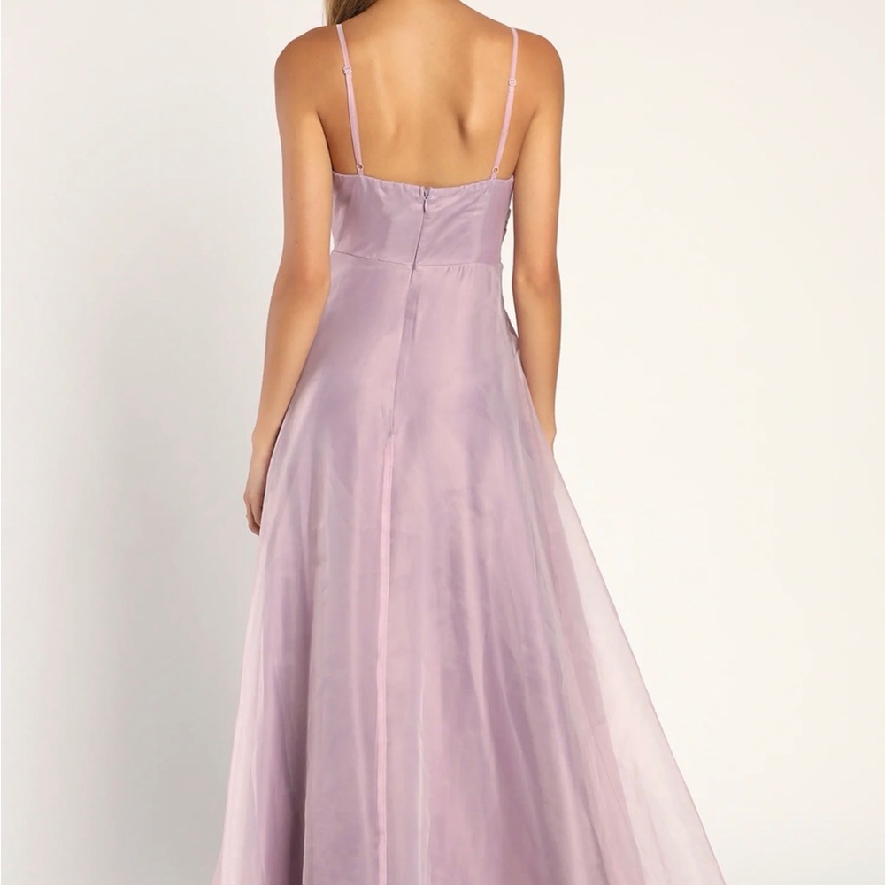 Lulus Endlessly Angelic Lavender sleeveless dress Sz XL (runs small, like M/L) - Picture 4 of 8